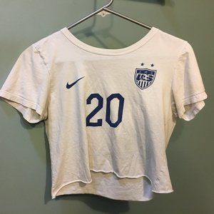 Cute Cropped Abby Wambach Soccer Jersey